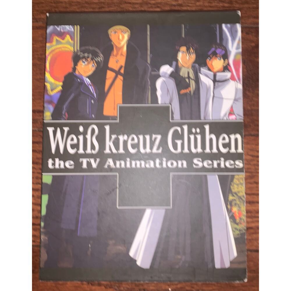 Vintage Anime DVD – Weiß Kreuz Glühen‎ Vol. 01–02 Japanese Release